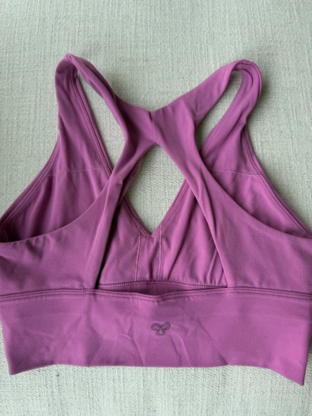 Pink Racerback Sports Bra Size M - Picture 2 of 3